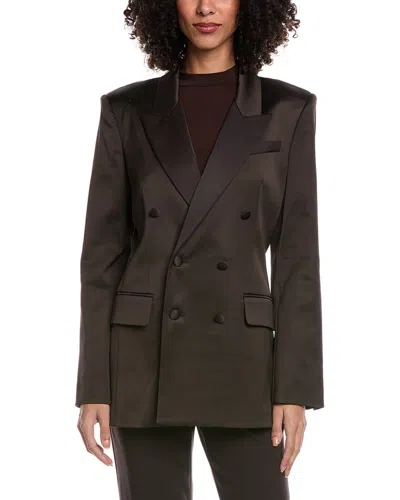 Frame Slim Blazer In Brown