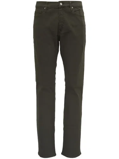 Frame Schmale Jeans In Grün