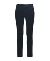 Frame Tailored Chino Pants With Back Pockets In Black