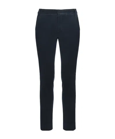 Frame Slim-fit Chino Trousers In Black