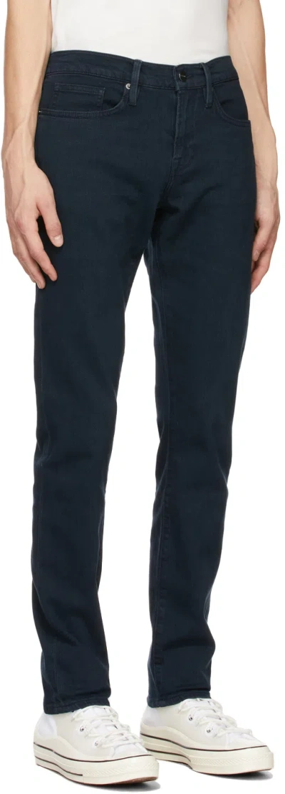Frame Slim Fit Jeans In Black