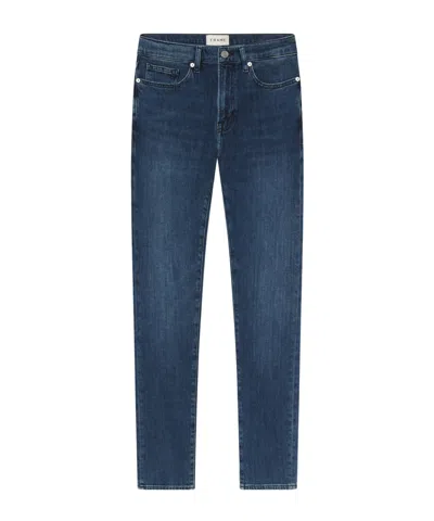 Frame Slim Fit Jeans In Blue