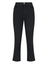 Frame The Reboot Crop Jeans In Black  