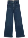 Frame Slim Palazzo Jeans