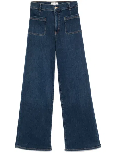 Frame Slim Palazzo Jeans