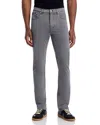 Frame Slim Straight Fit Jeans In Old Blue In Gray