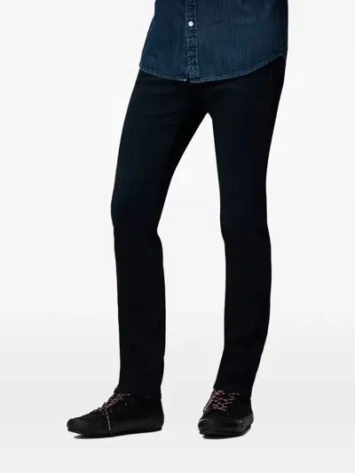 Frame Slim-fit Jeans In Blue
