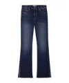 Frame Slit Denim Shorts