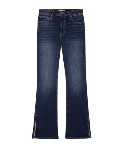 Frame Slit Denim Shorts