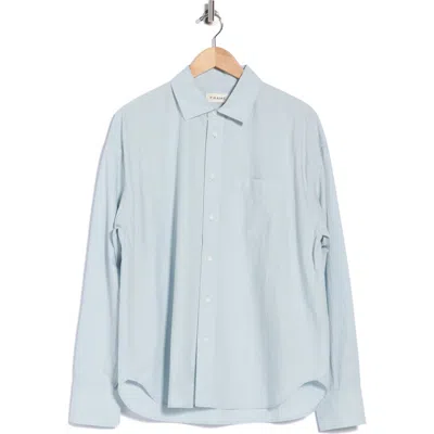 Frame Soa Classic Cotton Shirt In Blue