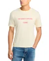 Frame Soa Cotton Graphic Tee In White
