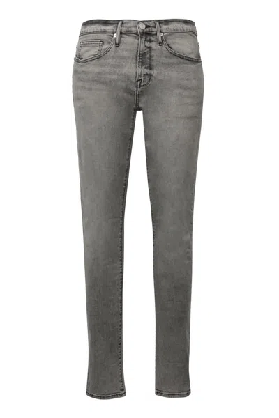 Frame Solano 5-pocket Slim Fit Jeans In Grey