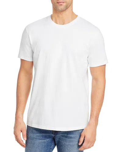 Frame Heavyweight Classic Fit Cotton T-shirt In White