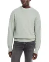 Frame Solid Sweater In Gray Blue