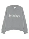 Frame Sotheby's Cashmere Sweater In Gray