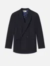 Frame Sotheby's Mens Blazer In Black