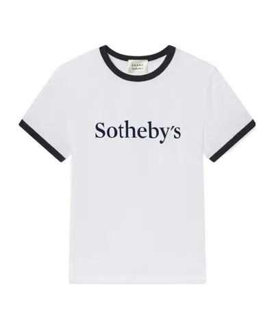 Frame Sotheby's T-shirt In White