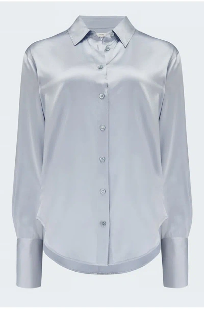 Frame Standard Shirt In Denim Blue