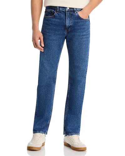 Frame Straight Fit Jeans In Bloomrise In Blue