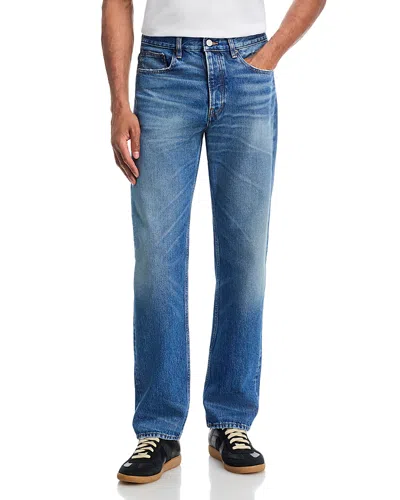 Frame Straight Fit Jeans In Outpost In Blue