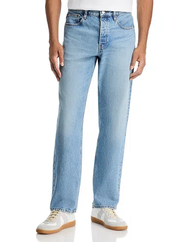 Frame Straight Fit Jeans In Vanguard In Blue