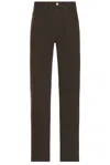 Frame Modern Straight Jean In Dark Chocolate