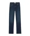 Frame Le Sleek Straight Jeans In Blue