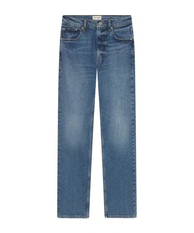 Frame Straight Jeans In Blue