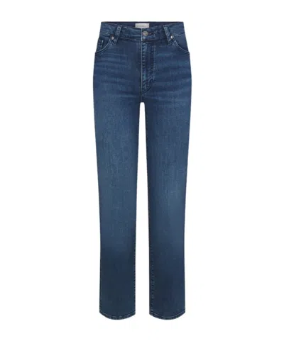 Frame Straight Jeans In Blue