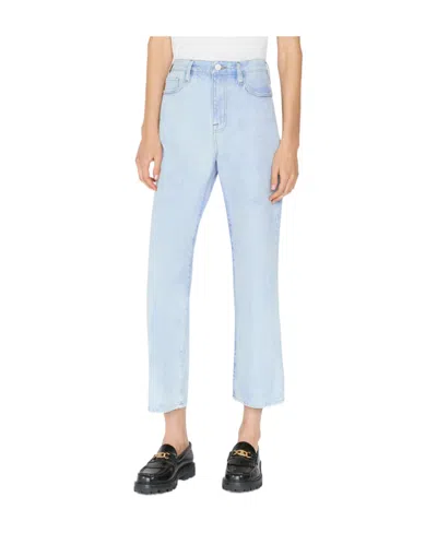 Frame Straight Jeans In Blue