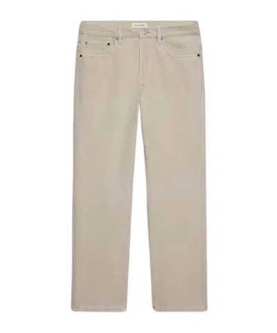 Frame The Straight Jeans In Neutrals