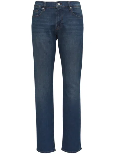 Frame Jeans Mit Geradem Bein In Blau