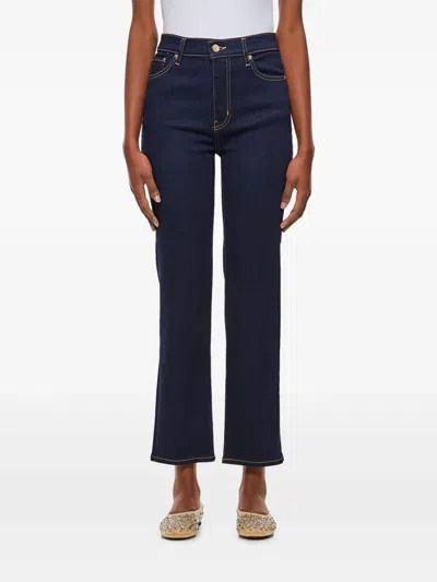 Frame Straight-leg Jeans In Blue