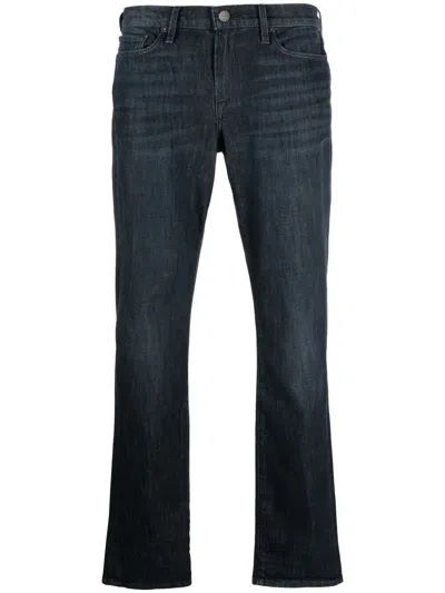 Frame Straight-leg Jeans In Blue