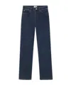 Frame Straight Leg Jeans In Blue