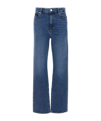 Frame Straight-leg Jeans In Brown