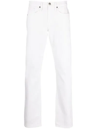 Frame Straight-leg Jeans In White
