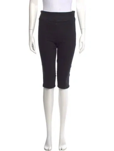 Pre-owned Frame Straight Leg Pants In Black
