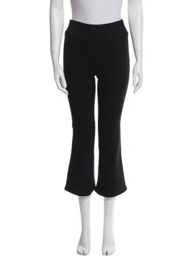 Pre-owned Frame Straight Leg Pants In Black