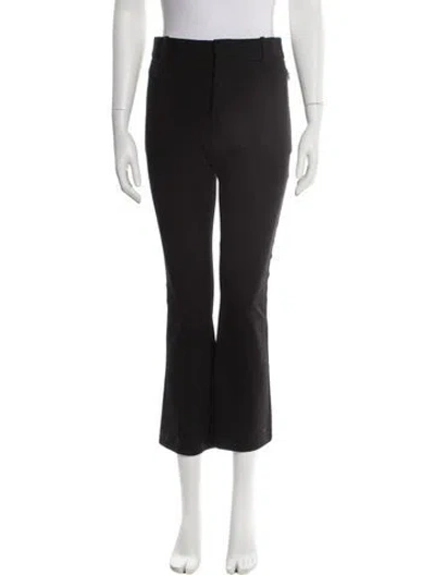 Pre-owned Frame Straight Leg Pants In Black