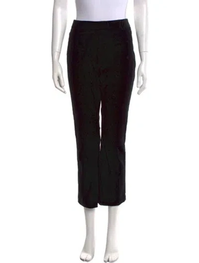 Pre-owned Frame Straight Leg Pants In Blue