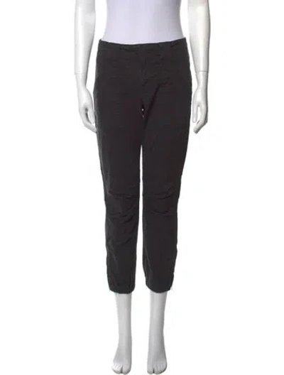 Pre-owned Frame Straight Leg Pants In Blue