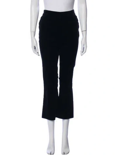 Pre-owned Frame Straight Leg Pants In Blue