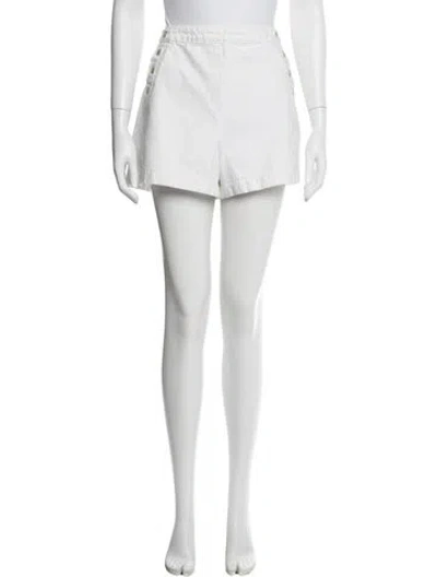 Pre-owned Frame Straight Leg Pants In Blue