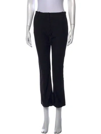 Pre-owned Frame Straight Leg Pants In Blue