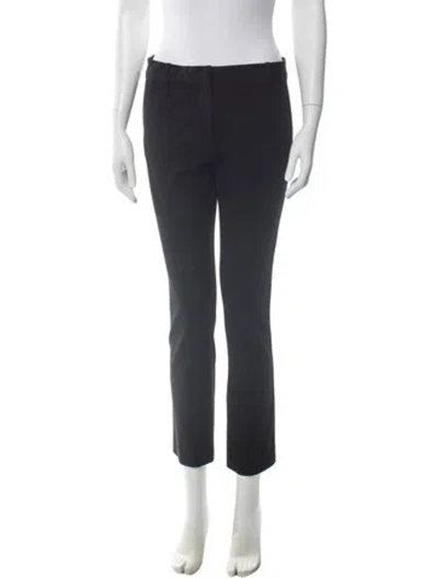 Pre-owned Frame Straight Leg Pants In Gray