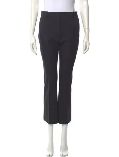 Pre-owned Frame Straight Leg Pants In Gray