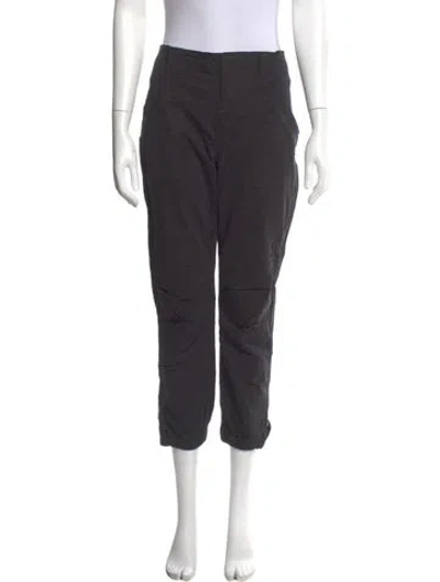 Pre-owned Frame Straight Leg Pants In Gray