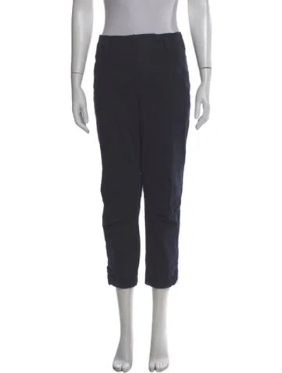 Pre-owned Frame Straight Leg Pants In Gray