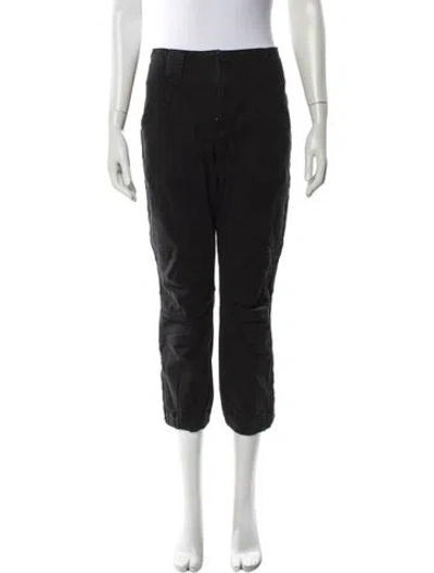 Pre-owned Frame Straight Leg Pants In Gray